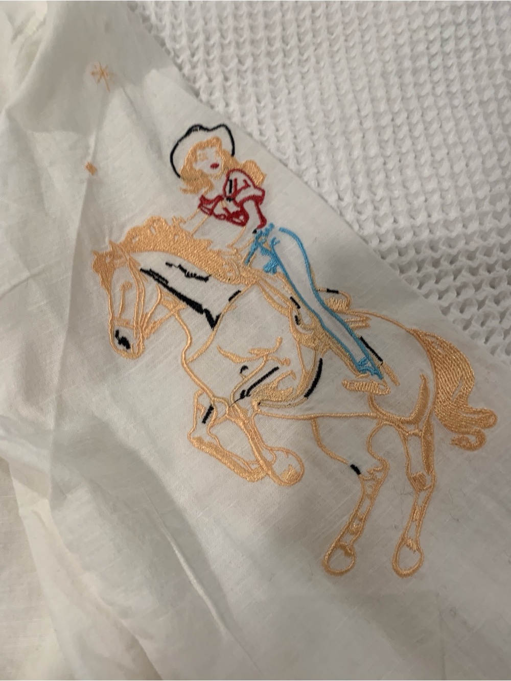 Cute cowgirl shirt by BLUE B - Picture 5 of 13